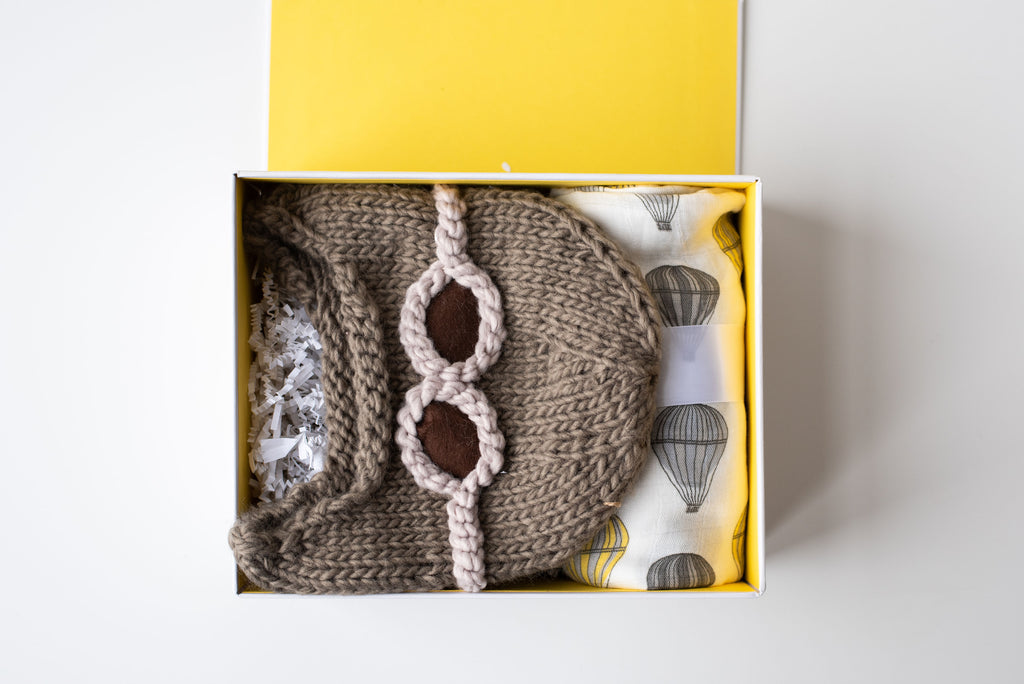 The Aviator Baby Box (Taupe)